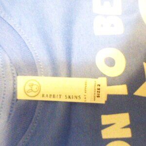 SOON 2 BE A BIG BROTHER Boys T-Shirt Size 2 by Rabbit Skins Boys Blue T-Shirt